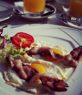 Petit déjeuner américain